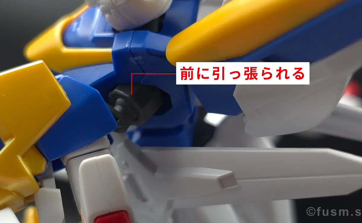【レビュー】HG V2アサルトバスターガンダム(HGUC) パーツ・構造・組み立て 1