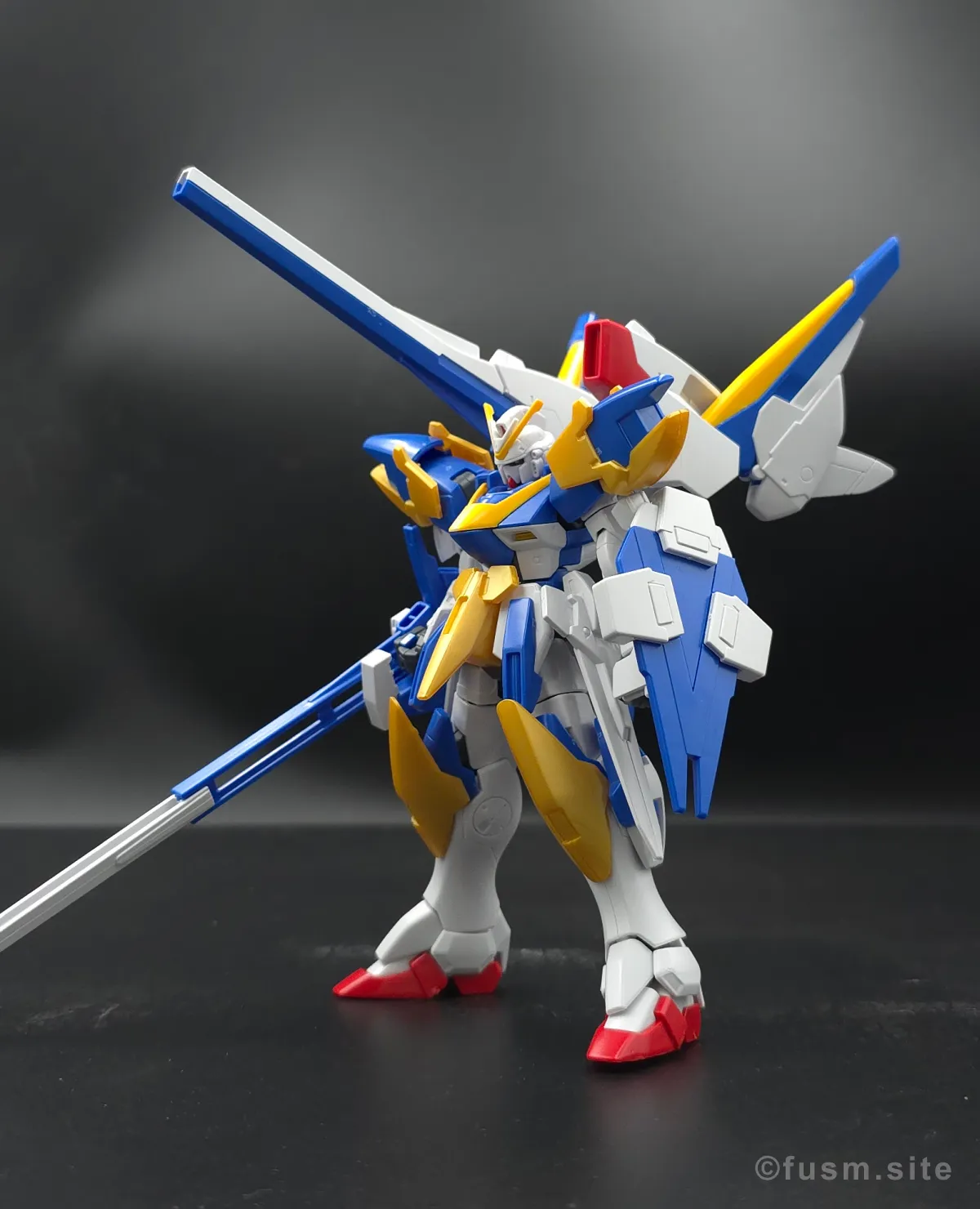 【レビュー】HG V2アサルトバスターガンダム(HGUC) 多角的に見た全体の外観・素組み 02