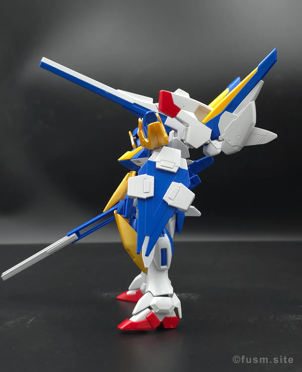 【レビュー】HG V2アサルトバスターガンダム(HGUC) 多角的に見た全体の外観・素組み 03