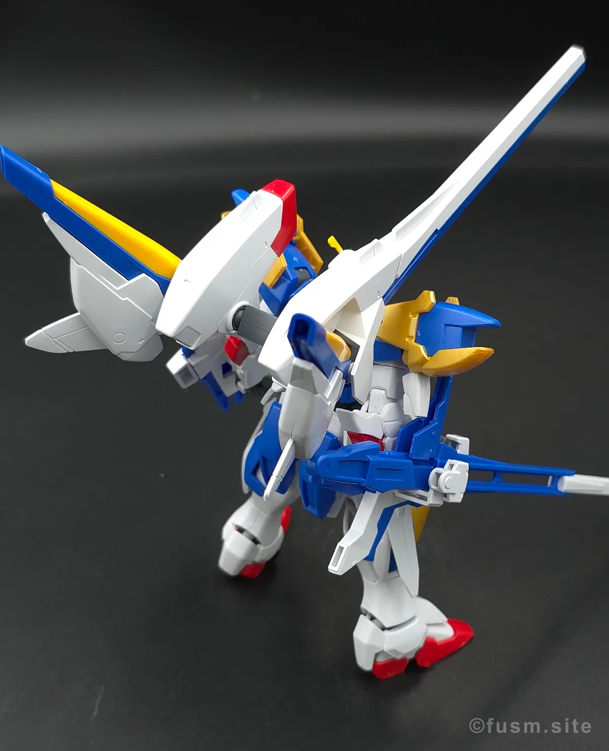 【レビュー】HG V2アサルトバスターガンダム(HGUC) 多角的に見た全体の外観・素組み 06