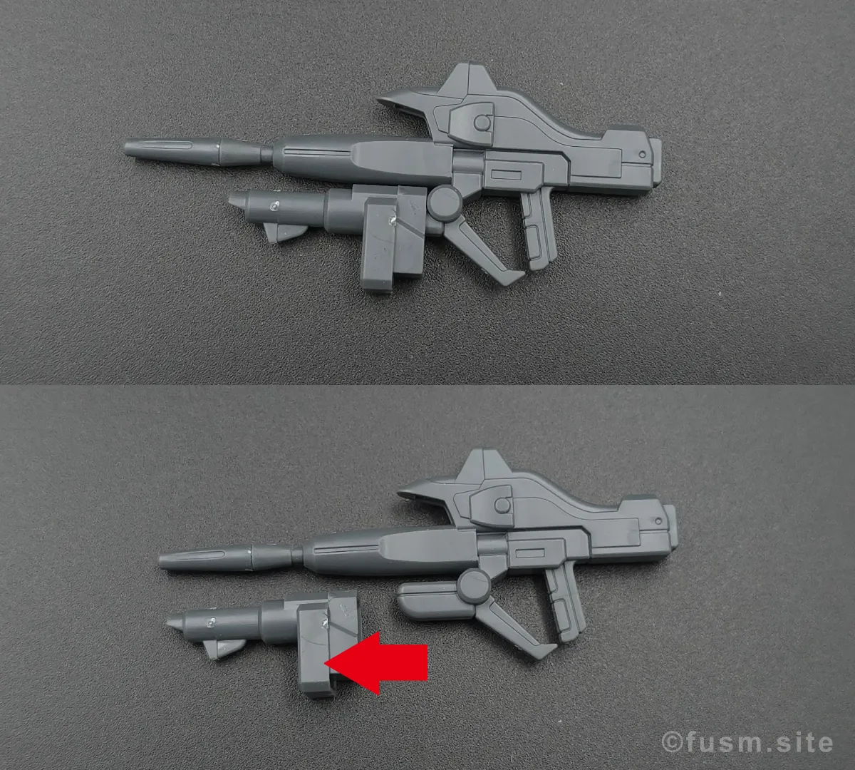 【レビュー】HG V2アサルトバスターガンダム(HGUC) 武装 05