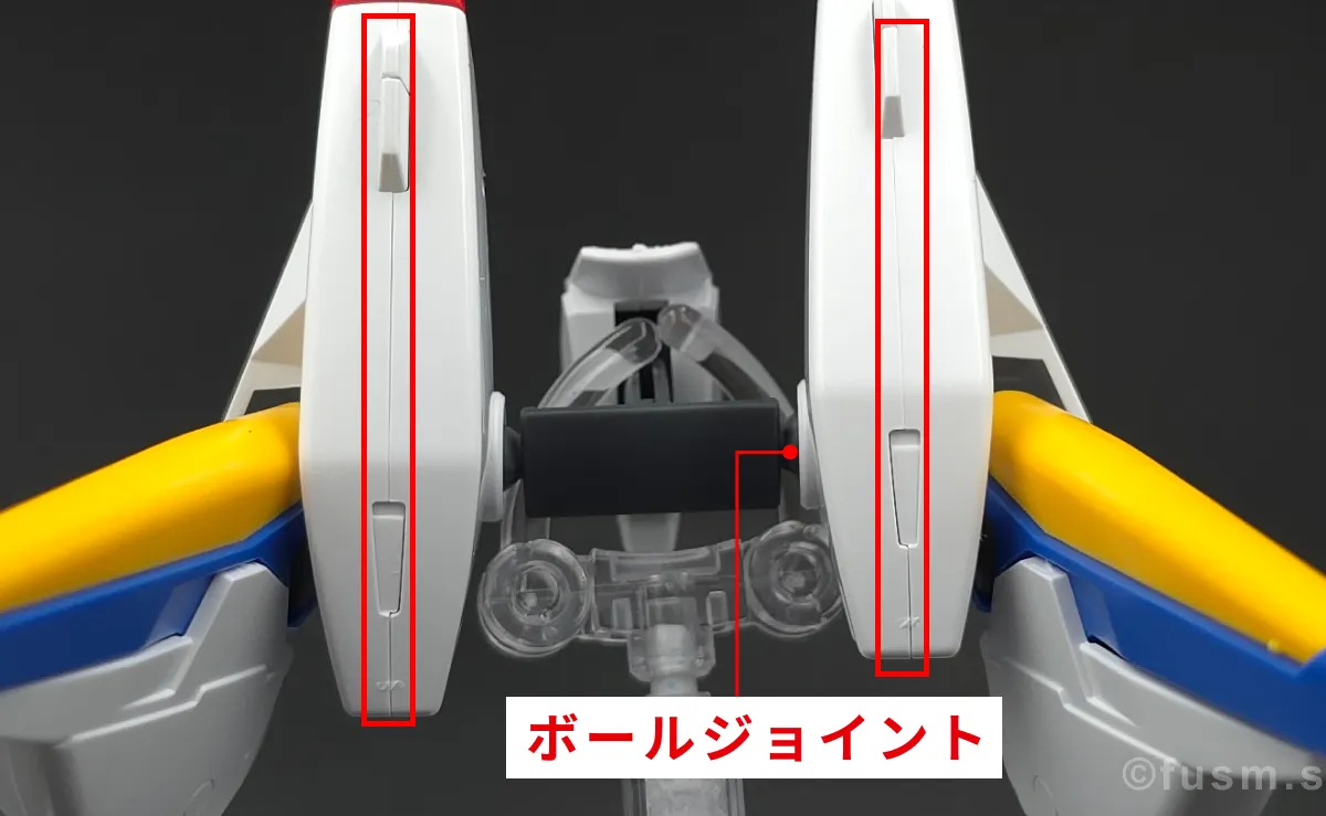 【レビュー】HG V2アサルトバスターガンダム(HGUC) バックパックレビュー 02