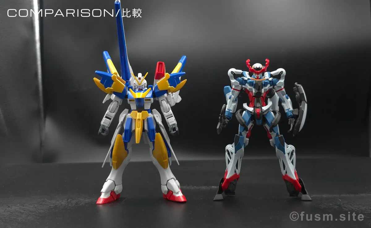 【レビュー】HG V2アサルトバスターガンダム(HGUC) 比較 01