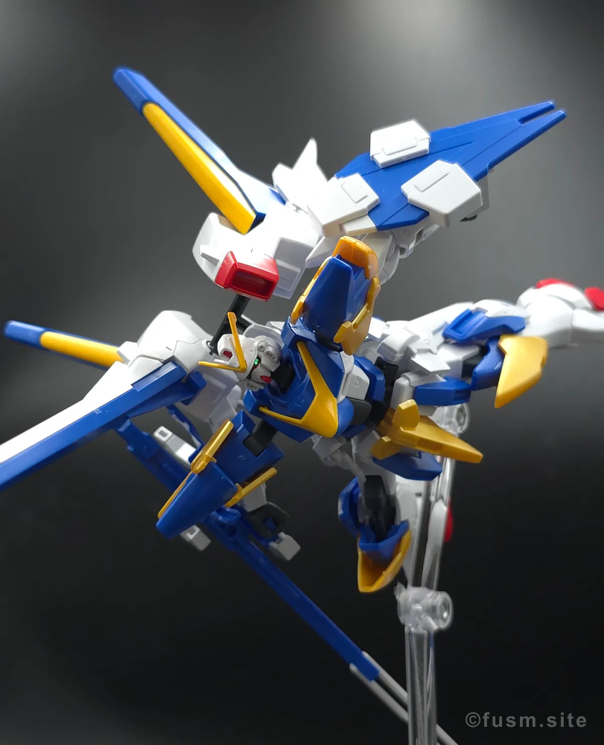 【レビュー】HG V2アサルトバスターガンダム(HGUC) ポージング 10