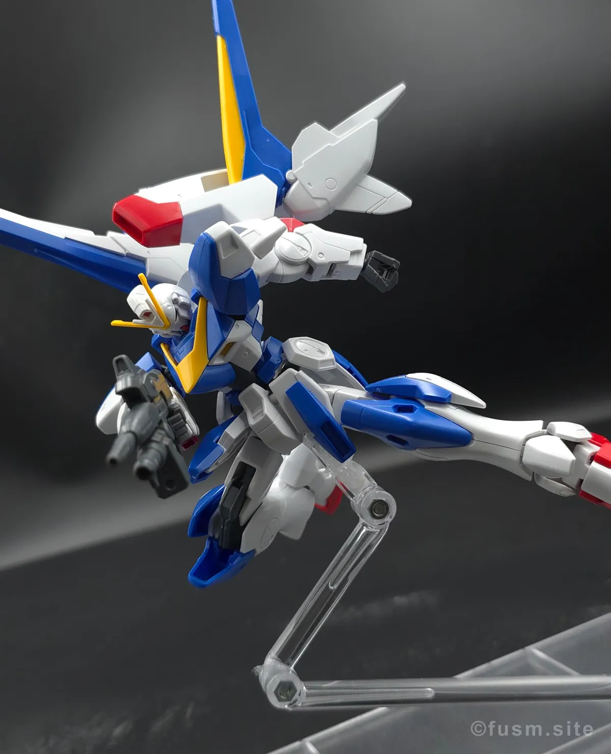 【レビュー】HG V2アサルトバスターガンダム(HGUC) ポージング 22