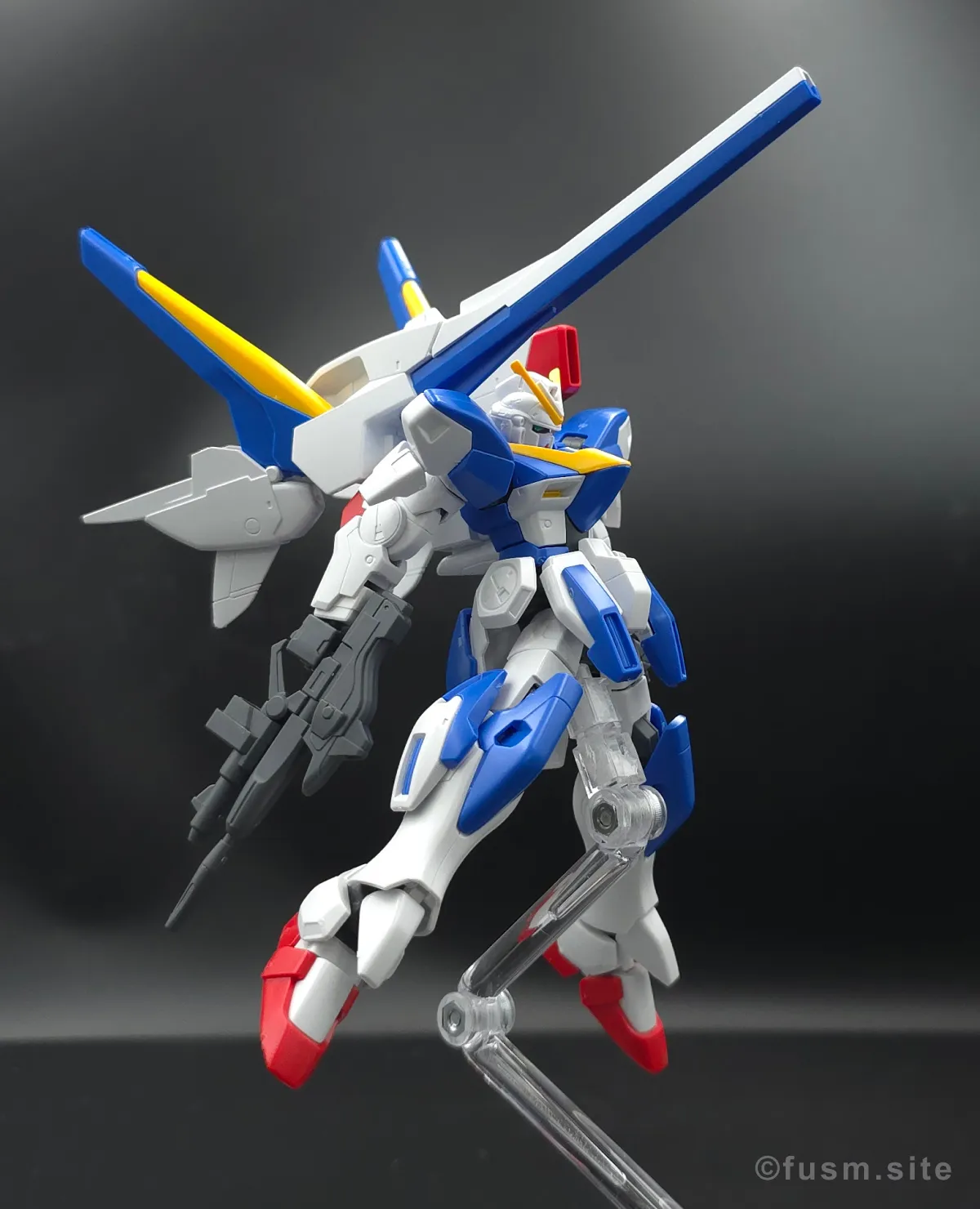 【レビュー】HG V2アサルトバスターガンダム(HGUC) ポージング 24
