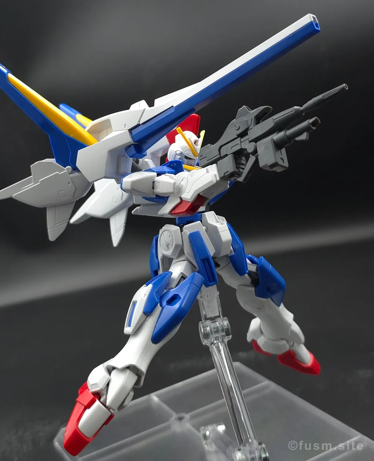 【レビュー】HG V2アサルトバスターガンダム(HGUC) ポージング 27