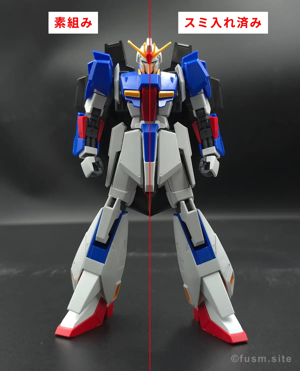 【レビュー】HGUC Z(ゼータ)ガンダム|エボリューションプロジェクト第1弾 多角的に見た全体の外観・素組み 01