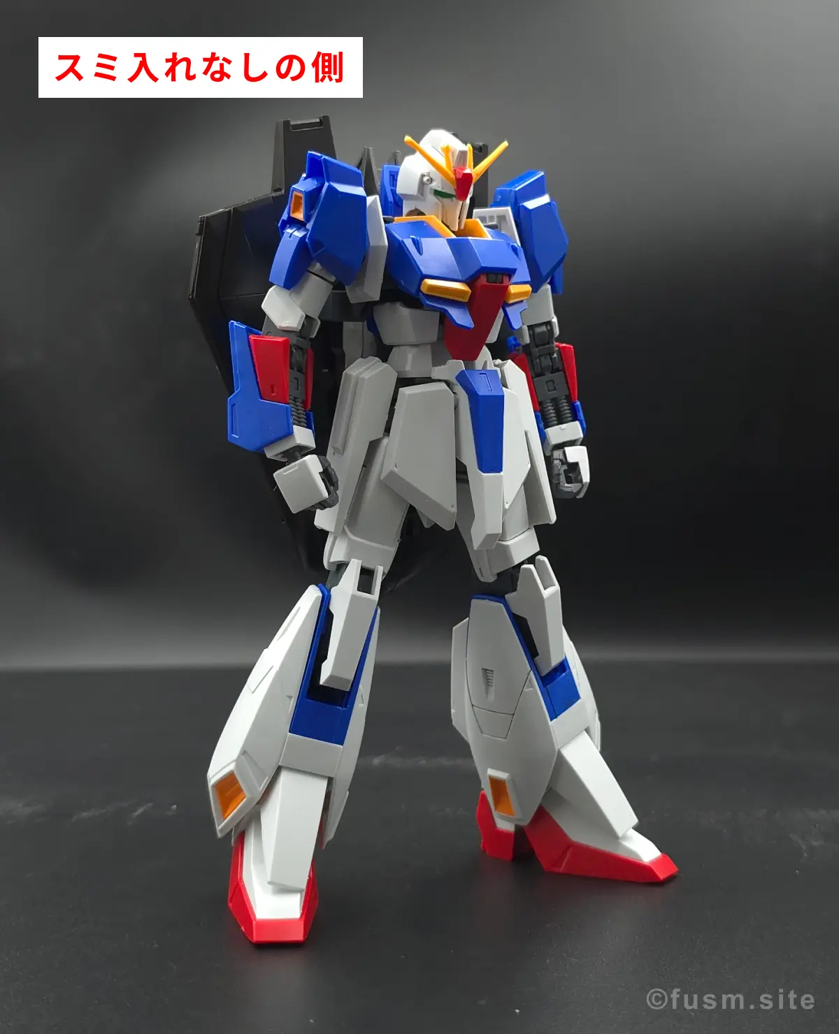 【レビュー】HGUC Z(ゼータ)ガンダム|エボリューションプロジェクト第1弾 多角的に見た全体の外観・素組み 03
