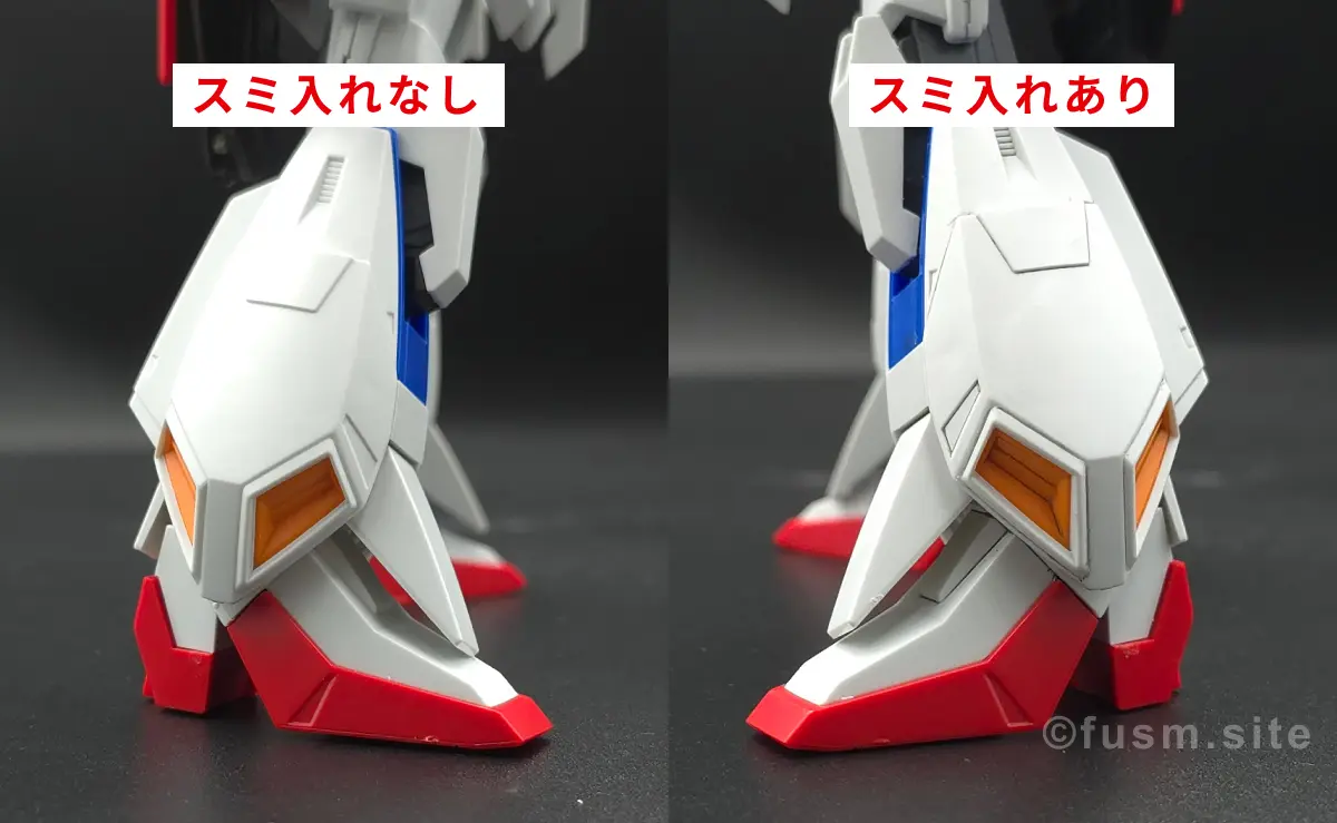 【レビュー】HGUC Z(ゼータ)ガンダム|エボリューションプロジェクト第1弾 多角的に見た全体の外観・素組み 07