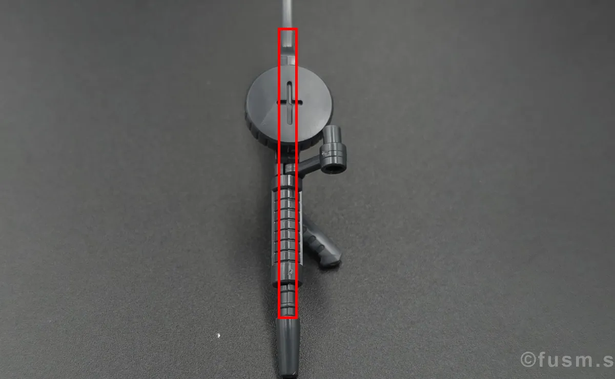 【レビュー】HGUC シャア専用ザクⅡ 武装 1