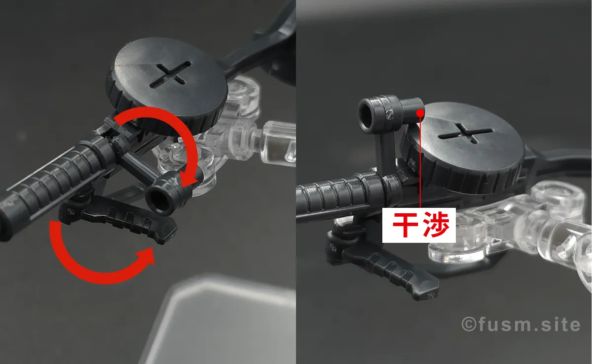【レビュー】HGUC シャア専用ザクⅡ 武装 05