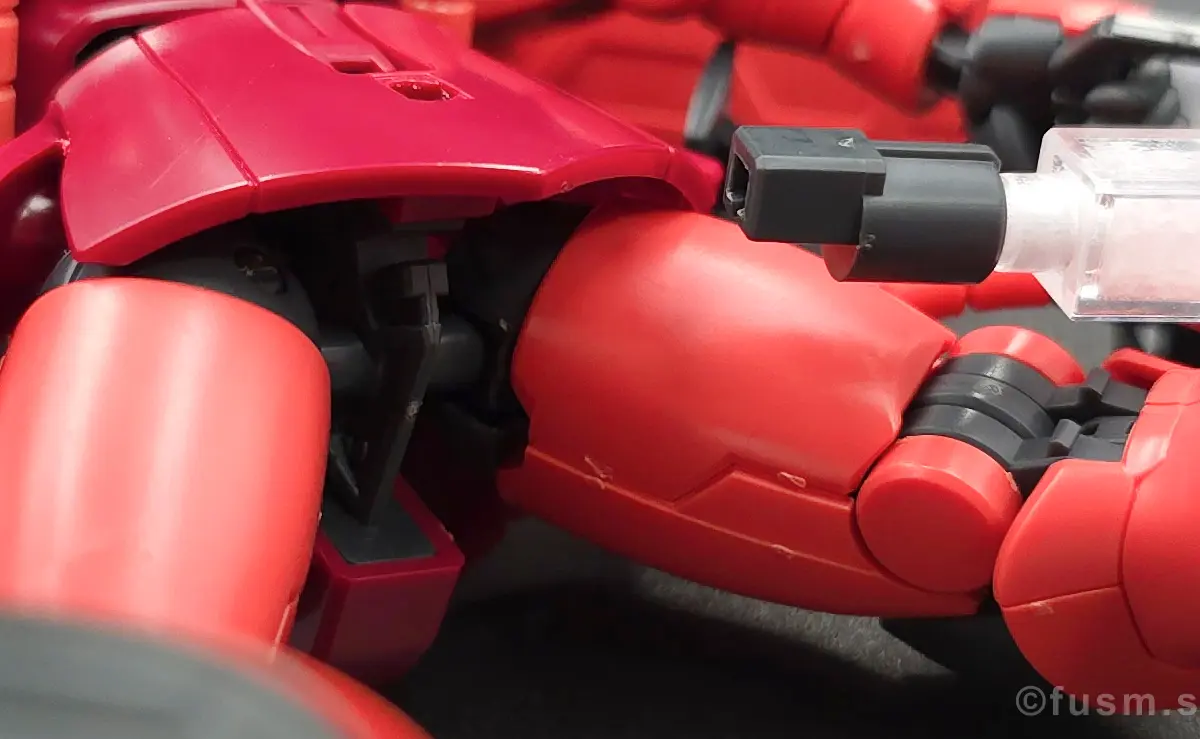 【レビュー】HGUC シャア専用ザクⅡ 武装 14