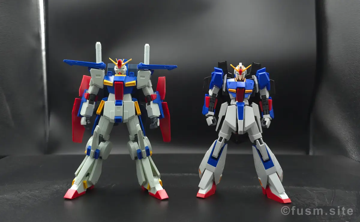 再販前に見る!HGUC ZZ(ダブルゼータ)ガンダムの注意点 コラージュ 03