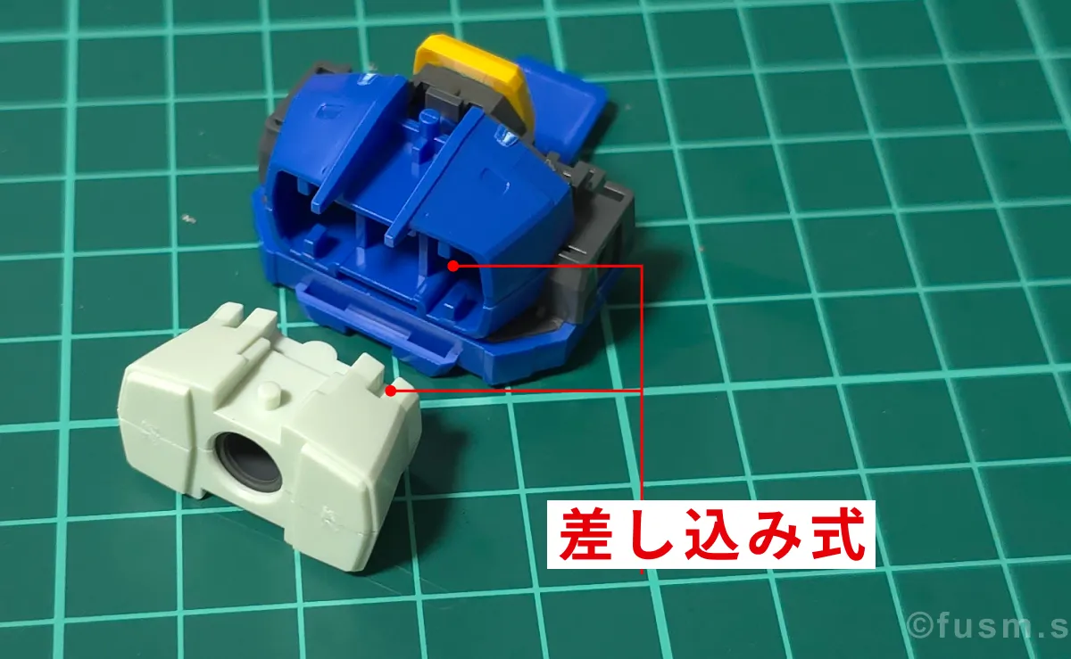 【レビュー】HGUC ZZガンダム パーツ・構造・組み立て 01