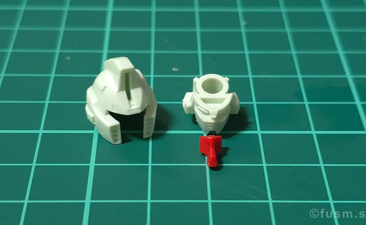 【レビュー】HGUC ZZガンダム パーツ・構造・組み立て 02