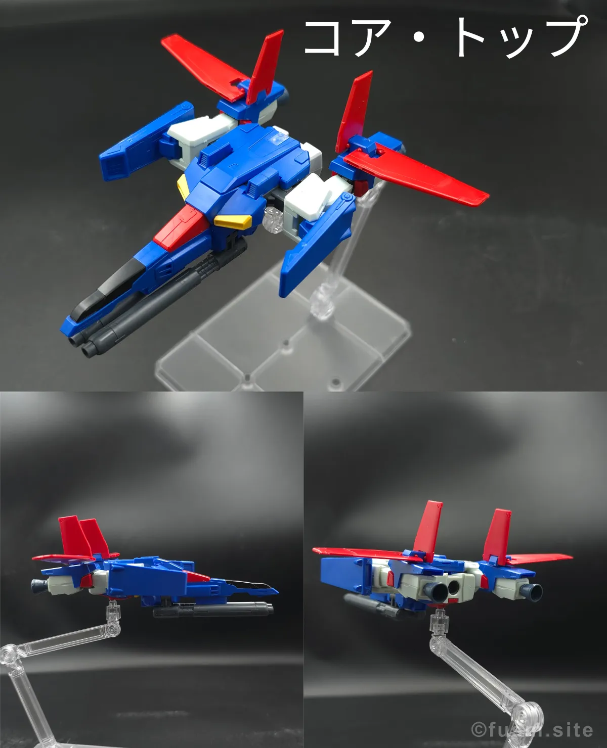 【レビュー】HGUC ZZガンダム 変形 02