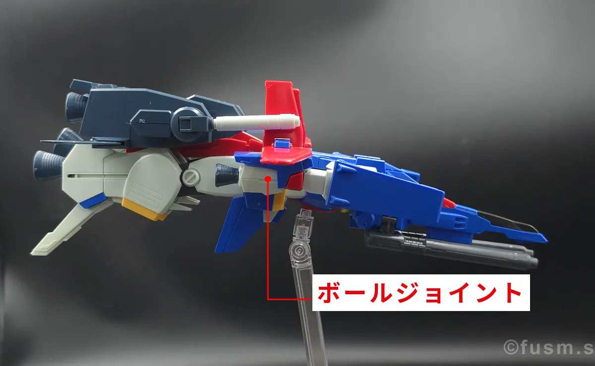 【レビュー】HGUC ZZガンダム 変形 1