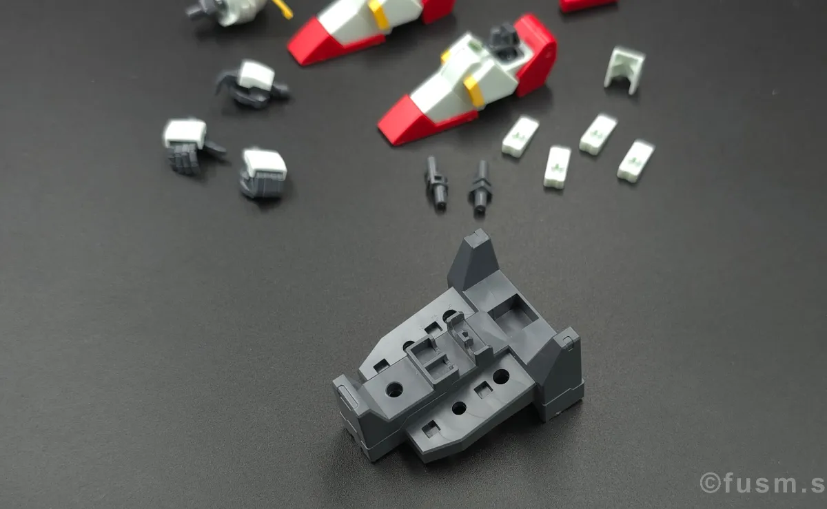 【レビュー】HGUC ZZガンダム 変形 06