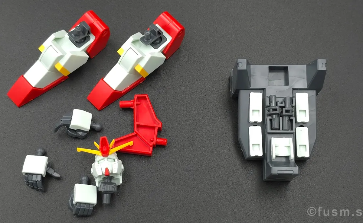 【レビュー】HGUC ZZガンダム 変形 07