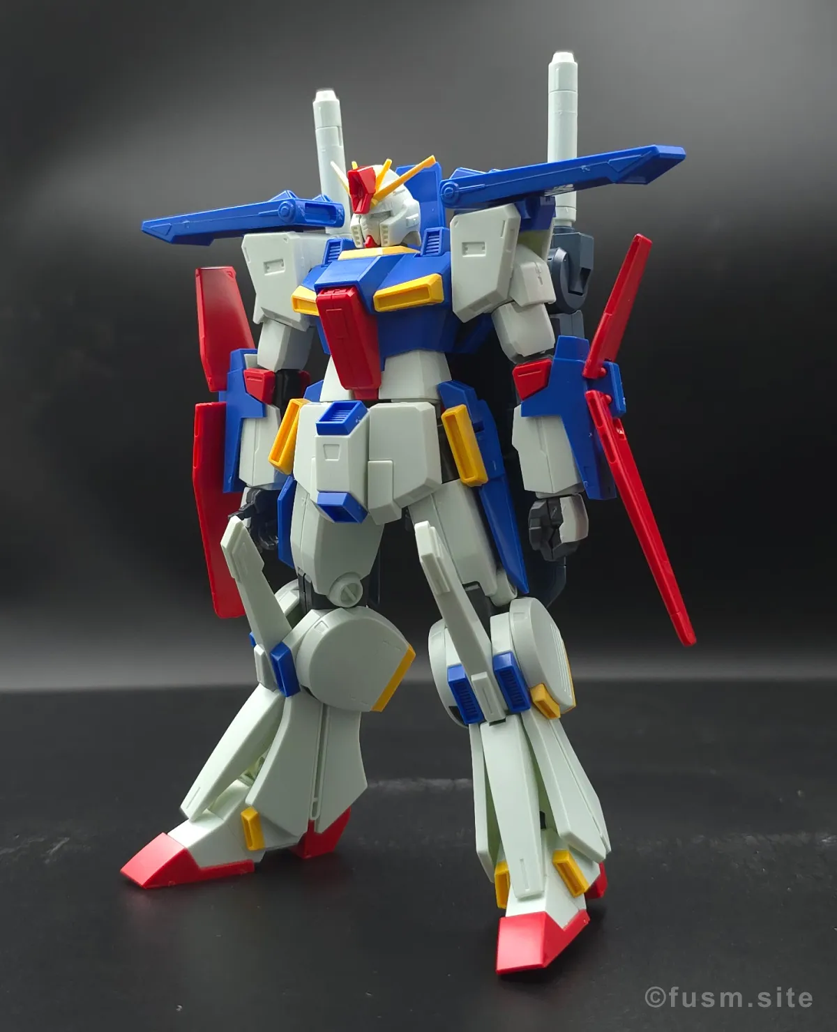 【レビュー】HGUC ZZガンダム 多角的に見た全体の外観・素組み 02