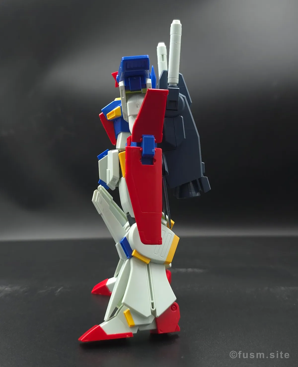 【レビュー】HGUC ZZガンダム 多角的に見た全体の外観・素組み 03