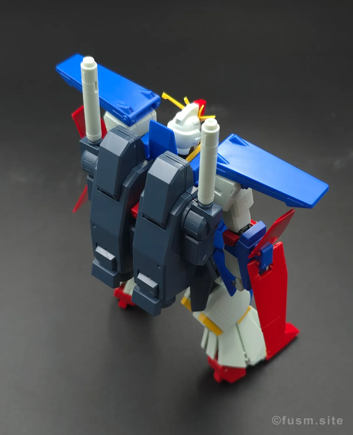 【レビュー】HGUC ZZガンダム 多角的に見た全体の外観・素組み 06