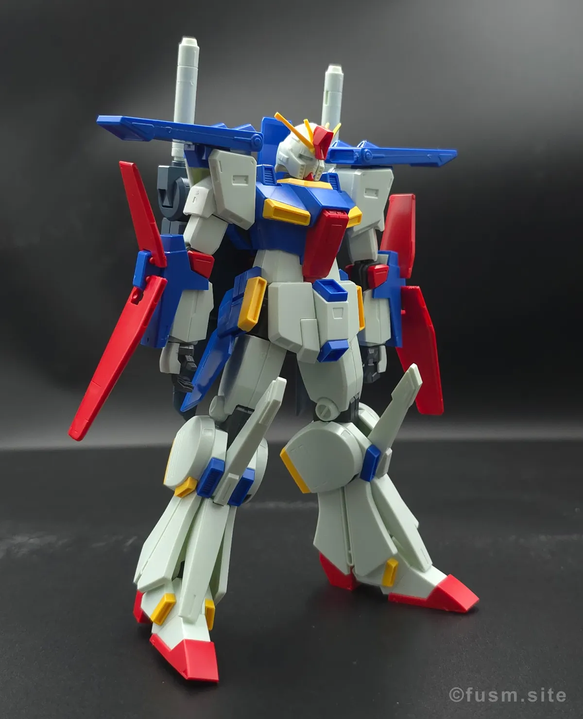 【レビュー】HGUC ZZガンダム 多角的に見た全体の外観・素組み 07