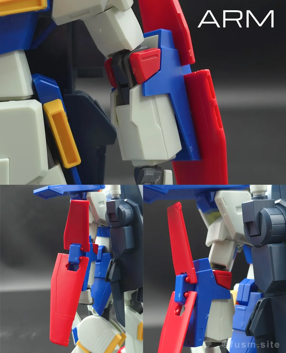 【レビュー】HGUC ZZガンダム 腕部ディテール 01