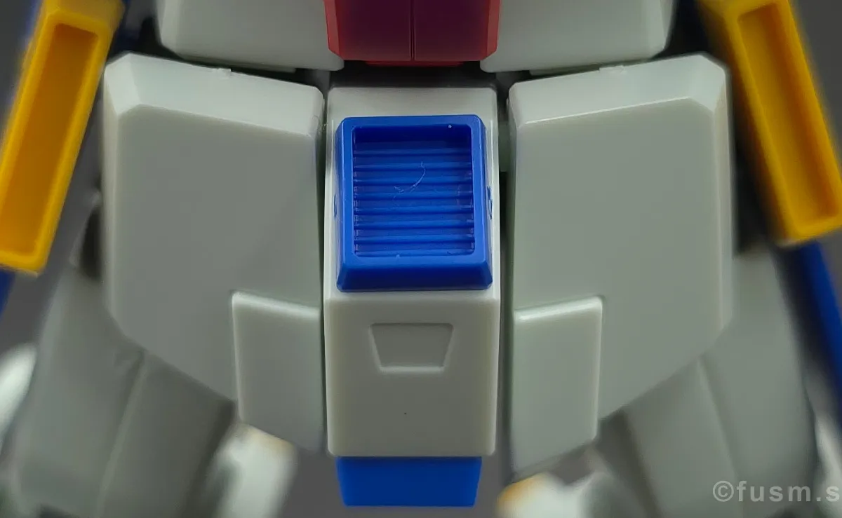 【レビュー】HGUC ZZガンダム 胴体ディテール 03