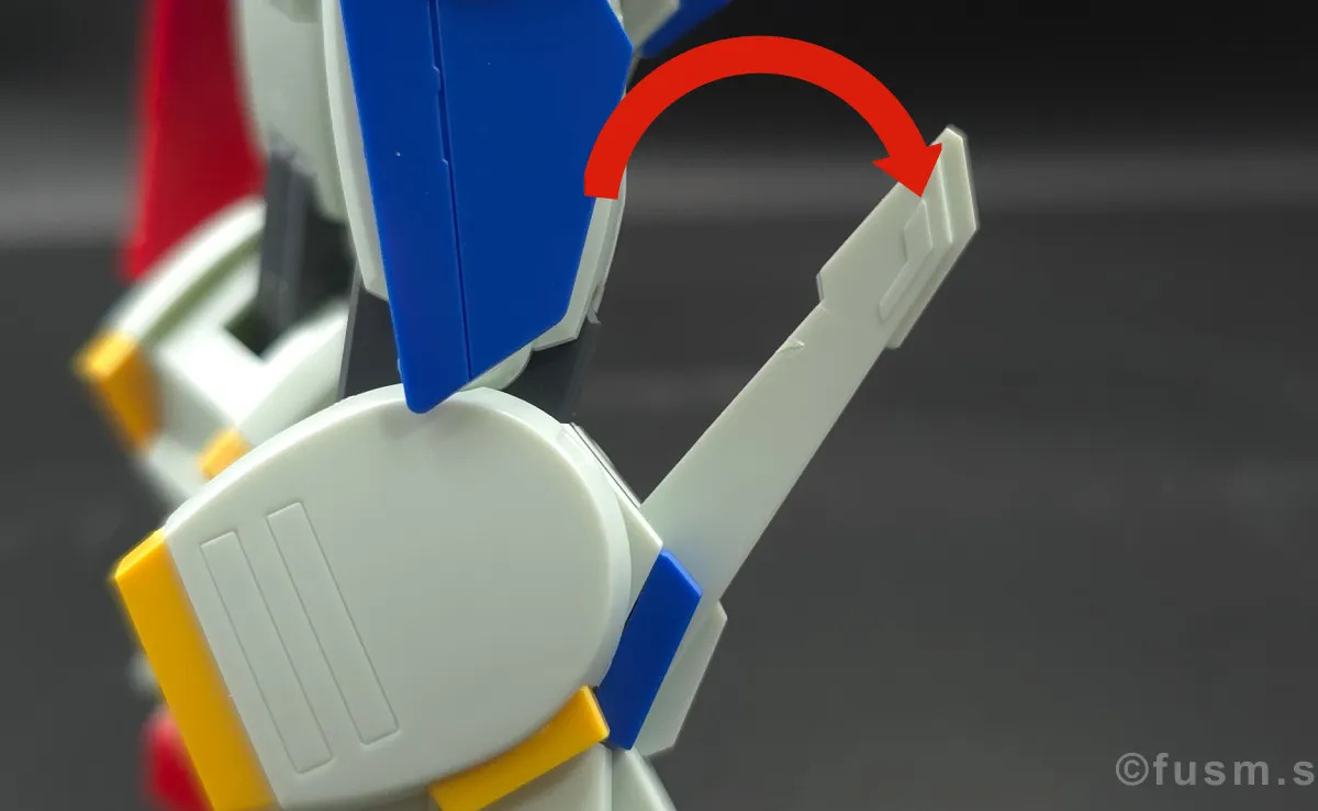 【レビュー】HGUC ZZガンダム 脚部ディテール 可動域 01