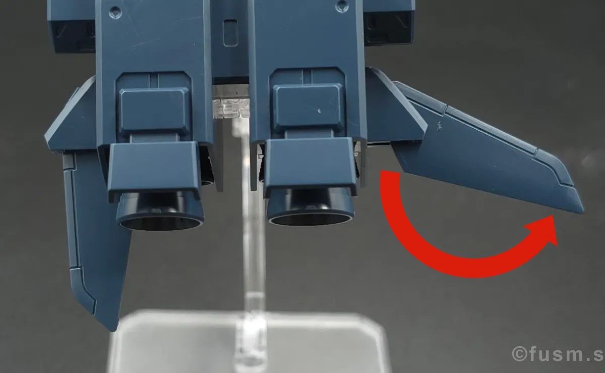 【レビュー】HGUC ZZガンダム 可動域 01