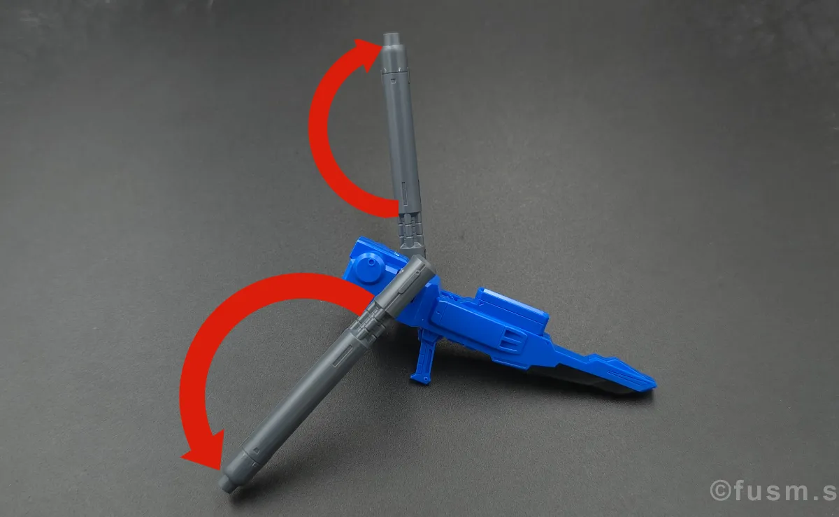 【レビュー】HGUC ZZガンダム 武装 07