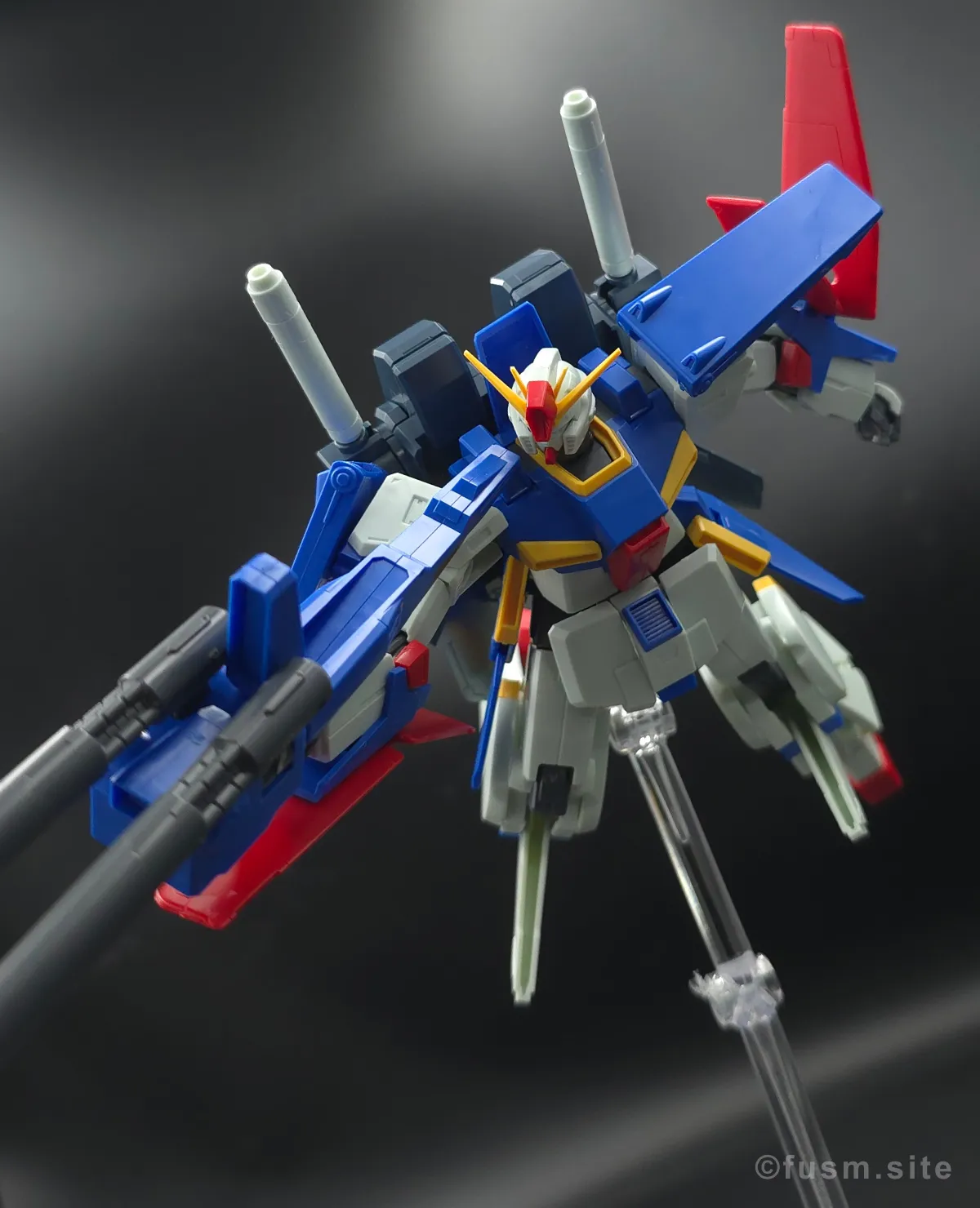 【レビュー】HGUC ZZガンダム ポージング 02