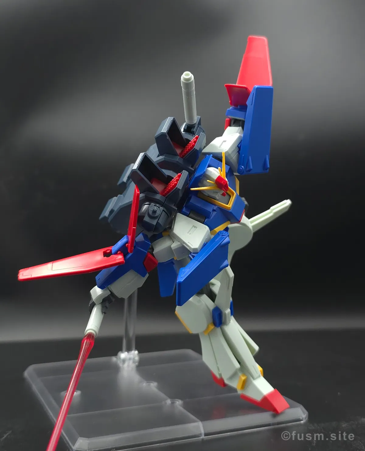 【レビュー】HGUC ZZガンダム ポージング 12