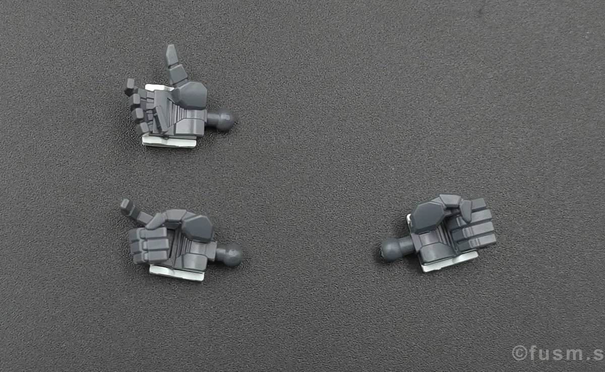 【レビュー】HGUC ZZガンダム 付属品 02