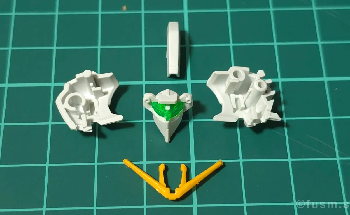 【レビュー】HGUC Z(ゼータ)ガンダム|エボリューションプロジェクト第1弾 パーツ・構造・組み立て 05