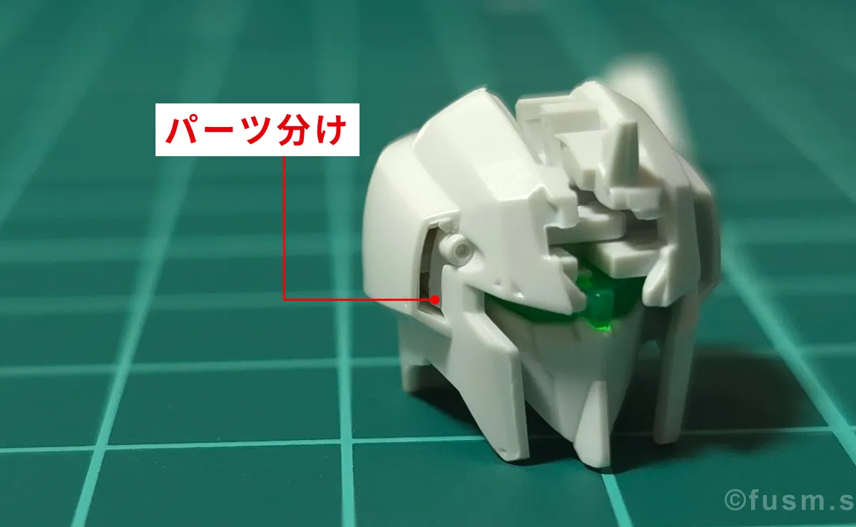 【レビュー】HGUC Z(ゼータ)ガンダム|エボリューションプロジェクト第1弾 パーツ・構造・組み立て 06