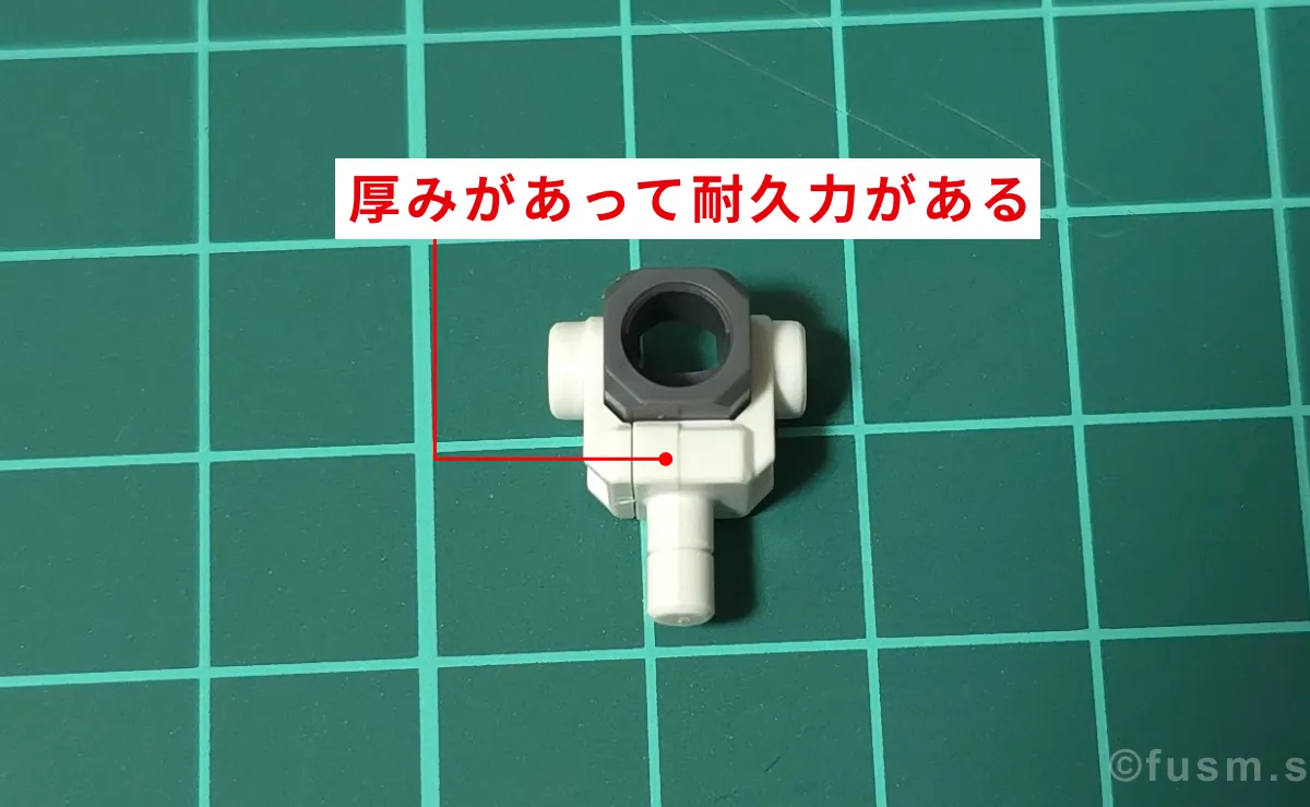 【レビュー】HGUC Z(ゼータ)ガンダム|エボリューションプロジェクト第1弾 パーツ・構造・組み立て 09