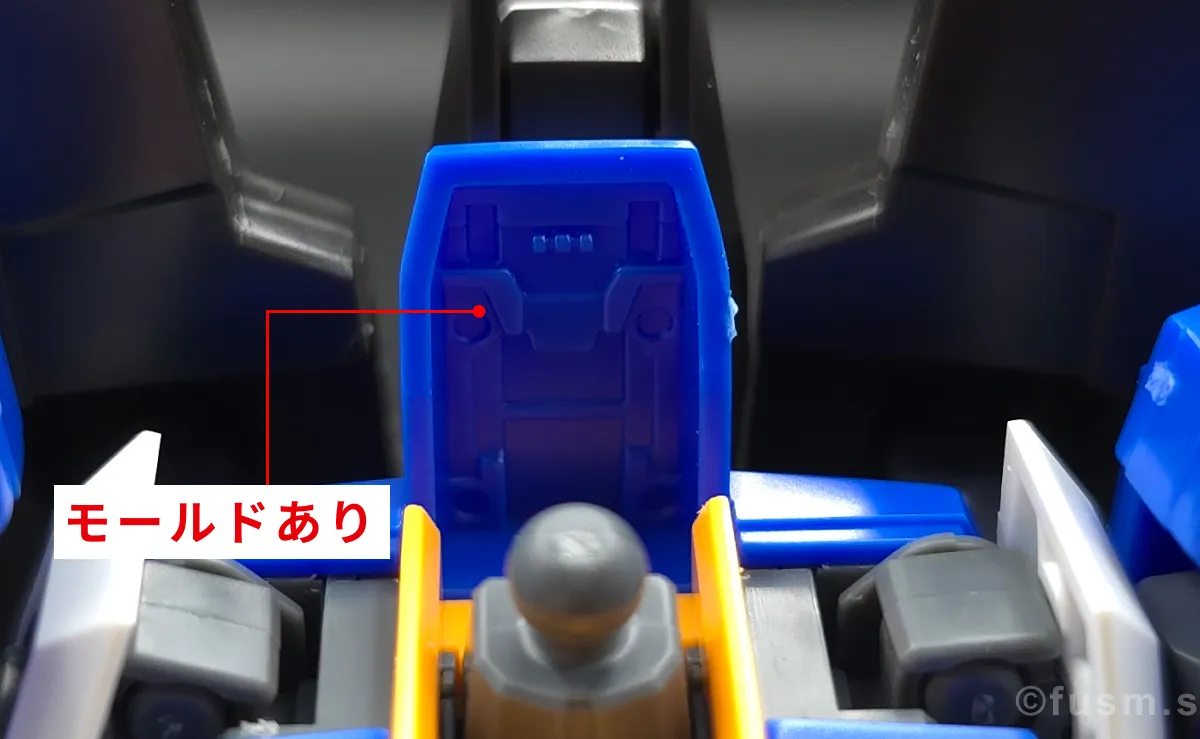 【レビュー】HGUC Z(ゼータ)ガンダム|エボリューションプロジェクト第1弾 頭部ディテール 02