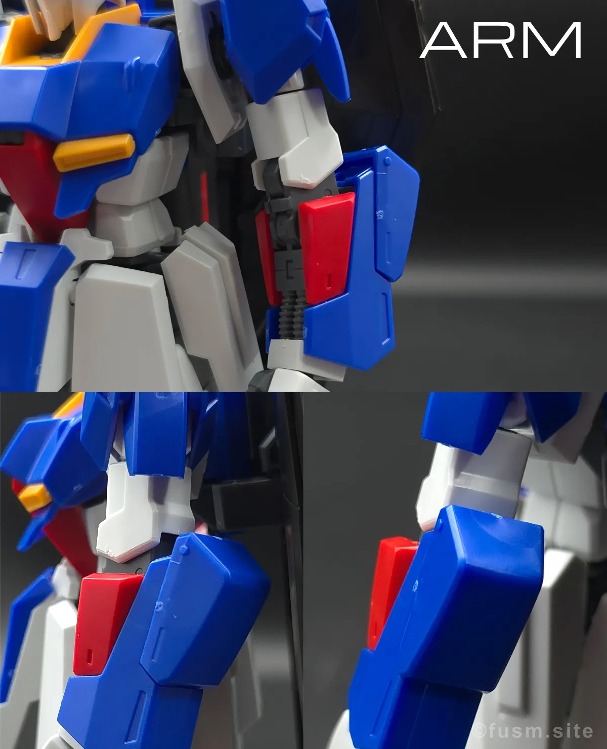 【レビュー】HGUC Z(ゼータ)ガンダム|エボリューションプロジェクト第1弾 腕部ディテール 01