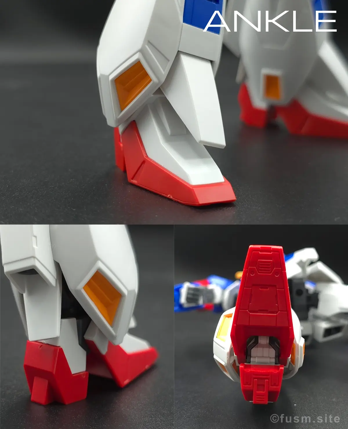 【レビュー】HGUC Z(ゼータ)ガンダム|エボリューションプロジェクト第1弾 脚部ディテール 04