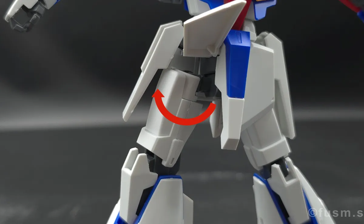 【レビュー】HGUC Z(ゼータ)ガンダム|エボリューションプロジェクト第1弾 脚部ディテール 可動域 00