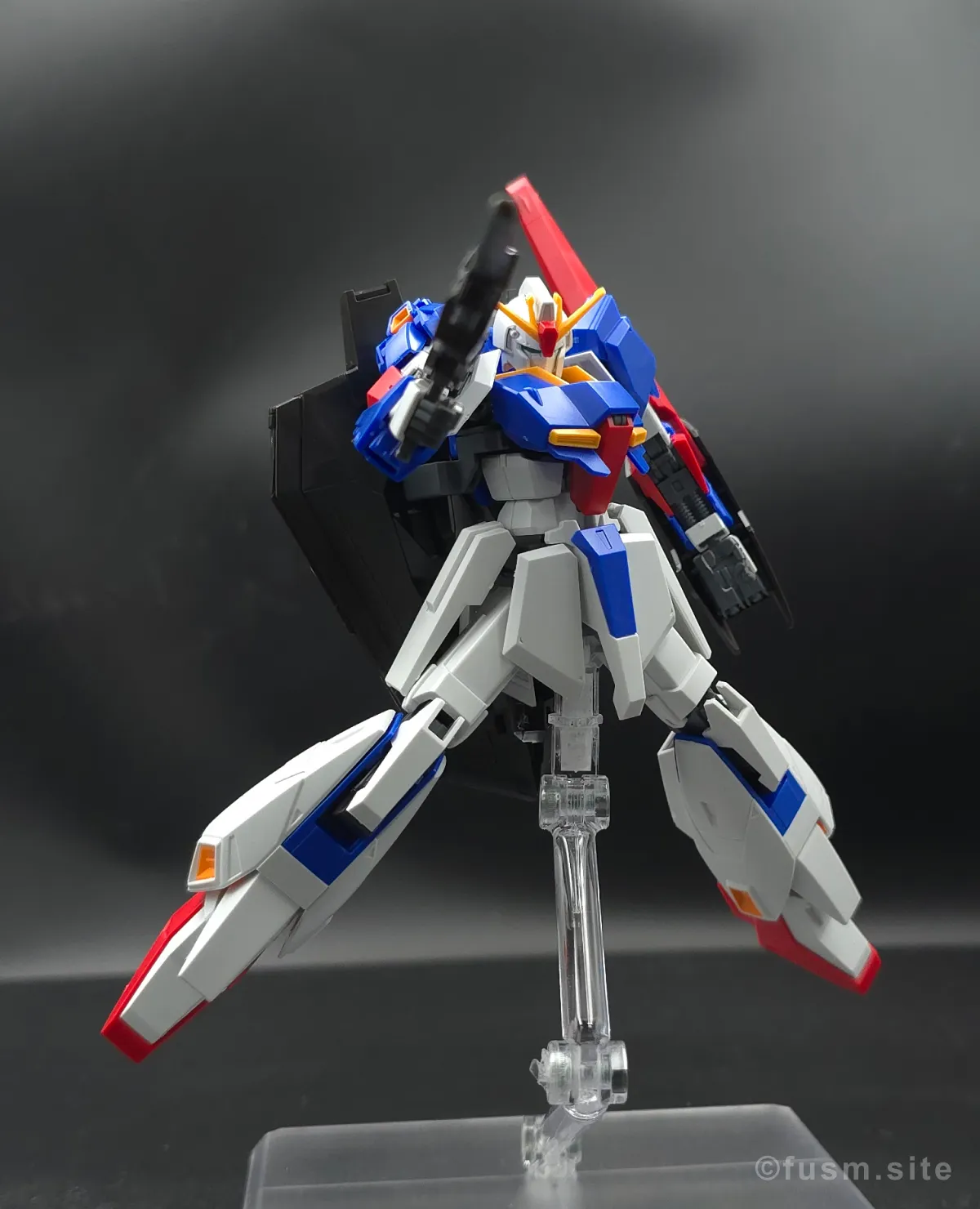 【レビュー】HGUC Z(ゼータ)ガンダム|エボリューションプロジェクト第1弾 ポージング 02