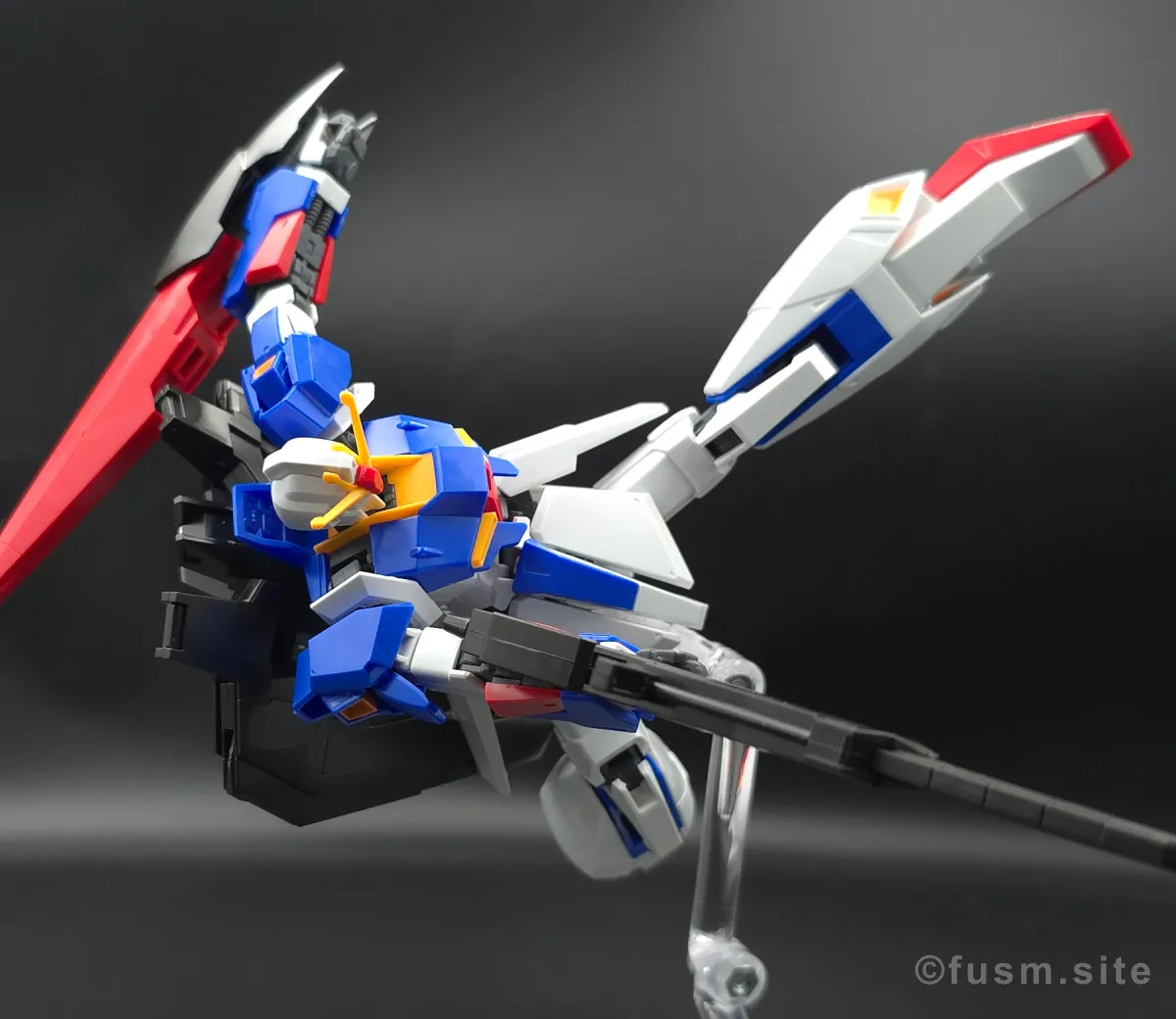 【レビュー】HGUC Z(ゼータ)ガンダム|エボリューションプロジェクト第1弾 ポージング 05