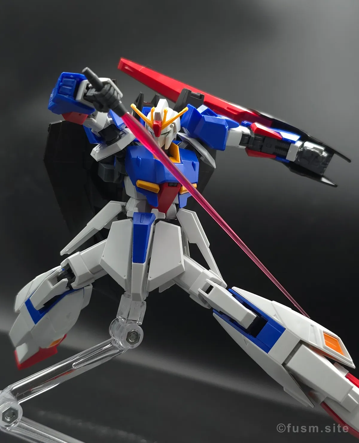 【レビュー】HGUC Z(ゼータ)ガンダム|エボリューションプロジェクト第1弾 ポージング 06