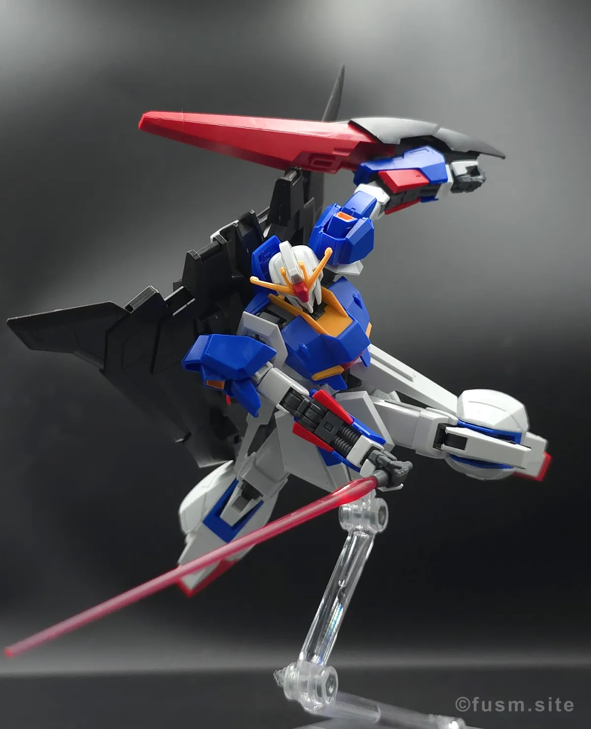 【レビュー】HGUC Z(ゼータ)ガンダム|エボリューションプロジェクト第1弾 ポージング 07