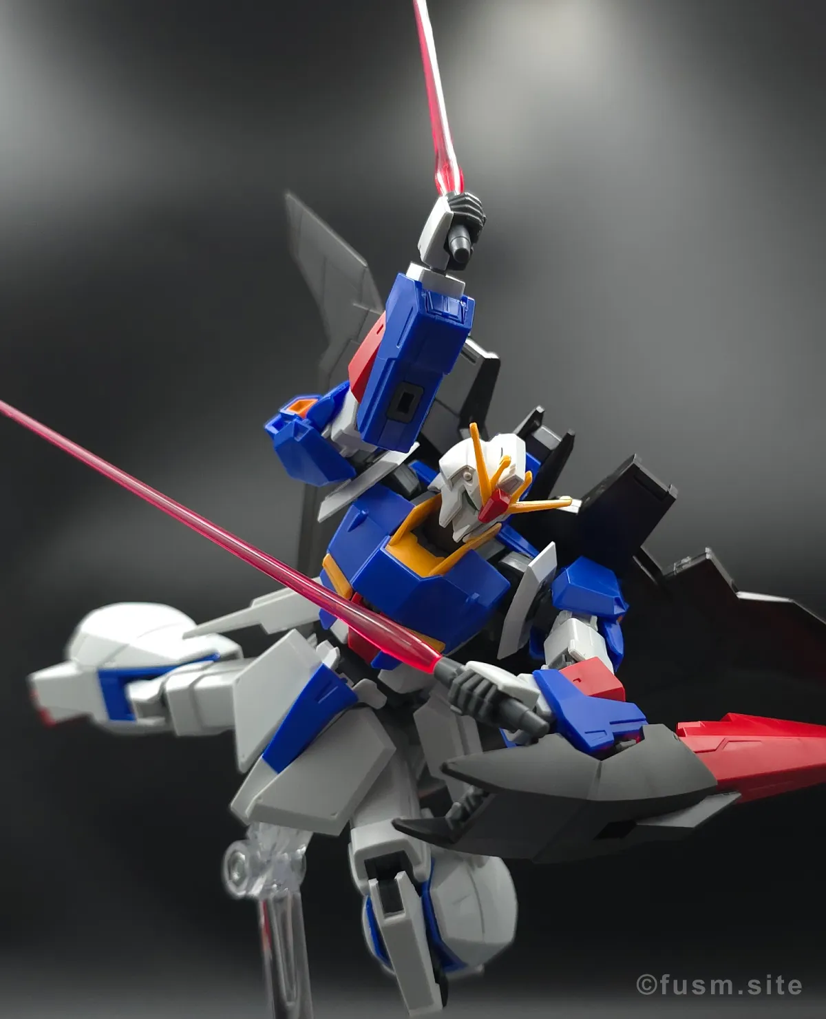 【レビュー】HGUC Z(ゼータ)ガンダム|エボリューションプロジェクト第1弾 ポージング 13