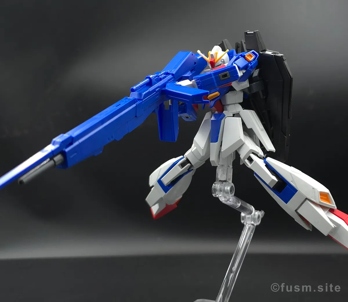 【レビュー】HGUC Z(ゼータ)ガンダム|エボリューションプロジェクト第1弾 ポージング 15