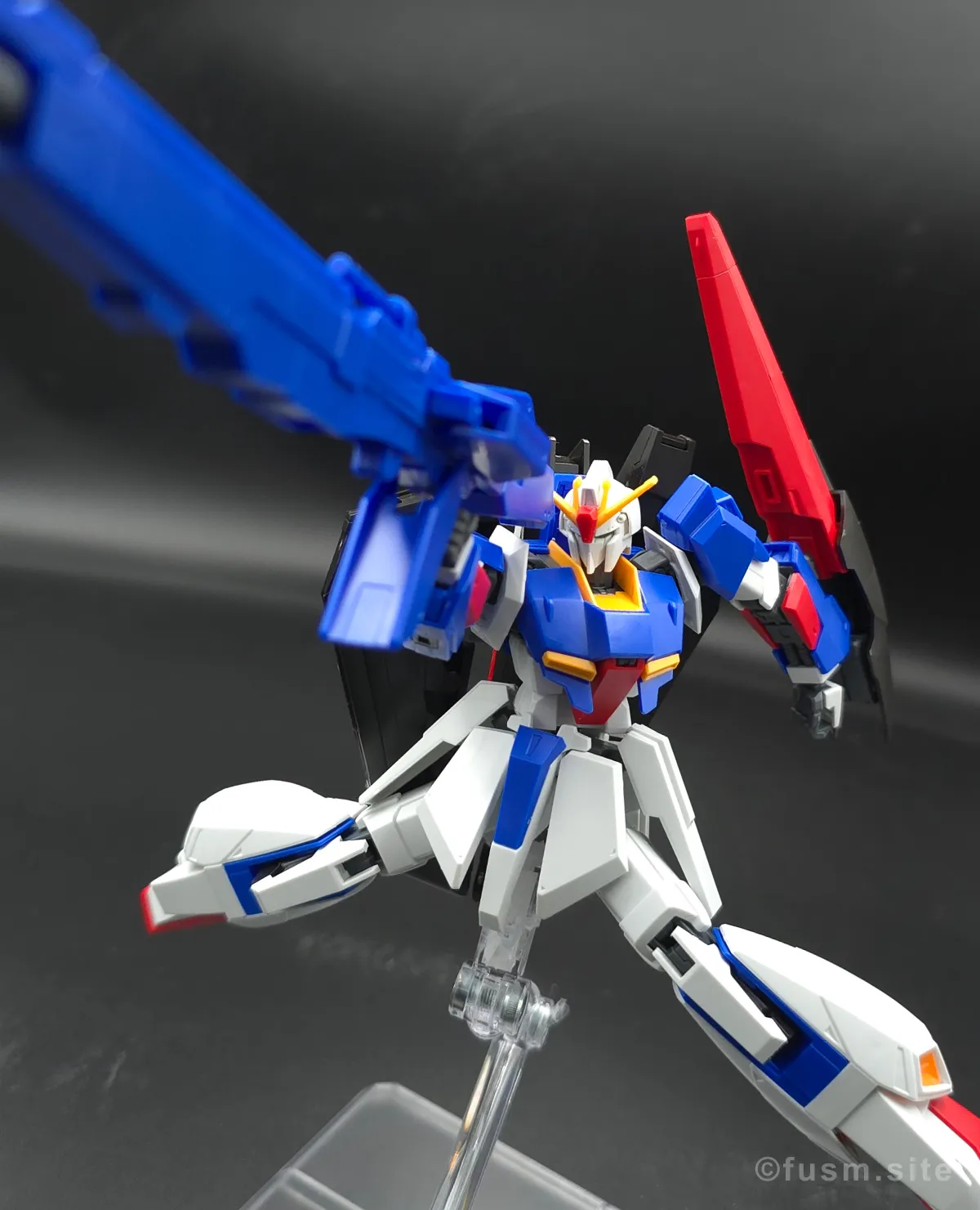 【レビュー】HGUC Z(ゼータ)ガンダム|エボリューションプロジェクト第1弾 ポージング 16